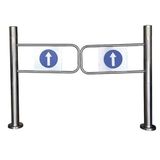 Tek Yönlü Trafik Kapısı,Otomatik Rebound Swing GateAutomatic Swing Gate - Süpermarketler, Kütüphaneler ve Perakende Mağazaları için Paslanmaz Çelik Tek Yönlü Kapı - Dayanıklı Gümüş Güvenlik Giriş