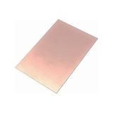 Tek Yüz Bakır Plaket 10 x 15 CM Pcb Elektronik Baskı Devre Prototip Test Deney Deneme Kartı FR4 Levha
