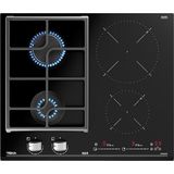 Teka 112570203 JZC 64322 ABC BK (E4) 60 Cm Siyah Camlı İndüksiyonlu + Gazlı Hibrit Ocak