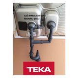 Teka 1,5 Göz Taşmalı Evye Sifon Takımı