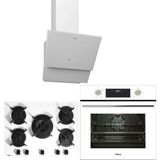 Teka Beyaz Ankastre Set ( Hak 625 Börek Şefim Wh - Gbc 75030 Wh- Tvt 60.1 Wh ) - Açık Beyaz