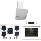Teka Beyaz Ankastre Set (Hak 627 Wh - Gbc 75030 Wh - Tvt 60.1 Wh)