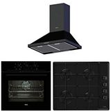 Teka Chef 3 Ankastre Set ( He 715 Bk - Hlx 640 KBC0E Bk (E5) - Dbt 60 ) - Siyah