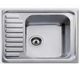 Teka Classic 1B Gri Paslanmaz Çelik Sol Eviye