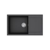 Teka Clivo 60 B-TQ 1B 1D Onyx Black Granit Eviye