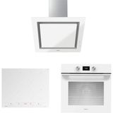 Teka DLV 68660 WH TOS+IZC 64630 WH MST+HLB 8600 WH Beyaz 3'lü Ankastre Set