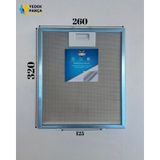 Teka: DS90 | 260X320 mm | Aspiratör & Davlumbaz Tel Yağ Filtresi | Model: 40472918 - 9178001628 - 480122102169 | 26X32 cm