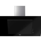 Teka DVT 98660 TBS 90 cm Siyah Camlı Dikey Davlumbaz
