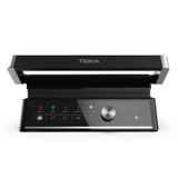 Teka EliteGrill – Çok fonksiyonlu elektrikli ızgara, dijital dokunmatik kontrol, 5 otomatik program, 180° açıklık, yağ toplama tepsisi, kolay temizlik için çıkarılabilir ütü