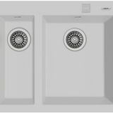Teka Forsquare 590 Tg Artic Beyaz Tezgah Üstü Granit Evye
