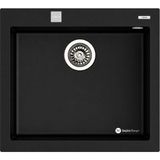 Teka FORSQUARE GRANİT EVYE TEK GÖZ 57X50 SİYAH (115230005)