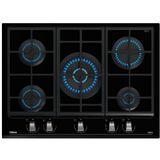 Teka GZC 75330 XBC BK E4 Night River Black Gazlı Ankastre Ocak