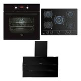 Teka HAK 629 BK - GBC 75030 KBC BK -TVT 90 3'lü Siyah Ankastre Set
