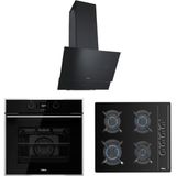 Teka HLB 840 SS BK - GBC 64002 - ATV 60 Siyah 3'lü Ankastre Set