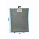 Teka İle Uyumlu Davlumbaz 27,5X33,5 CM Arka Aralık 12,5CM Aspiratör Filtresi