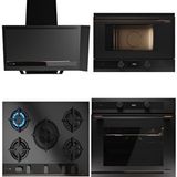 Teka Infinity G1 Edition Ankastre Set (Hlb 85-G1 P Bm Maestropizza+Gbc 75-G1 Gbc Bm (E5)+Dvı 88-G1 Eos Bm+Ml 82-G1 Bıs L) - Siyah