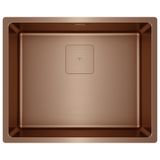 TEKA Mutfak Lavabosu Un Seno, Üçlü Kurulum, Paslanmaz Çelik 18/10 PVD, Derinlik 20 cm, SilentSmart, Kare Gider, Model FlexLinea RS15 50.40
