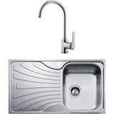 Teka Nerissa 50B Mikro Keten Sol Evye+ Teka Inca Krom Batarya Set