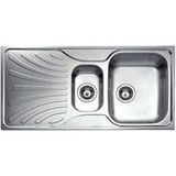 Teka NERİSSA60B Sol Damlalıklı Mikro Keten Evye
