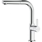 Teka Oval 938 Krom Spiralli Mutfak Bataryası Tezgah Montajı İçin Dayanıklı Çelik Malzeme Krom - 116020017