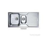 Teka Princess 60 B 1.5 Gözlü Paslanmaz Çelik Evye Sağ Damlalık Mutfak Tezgahı İçin 1000 x 500 mm