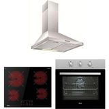Teka Siyah Ankastre Set ( He 715 Ss - Tbc 64010 - Df 60 ) - Inox