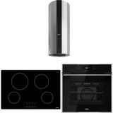 Teka Siyah Ankastre Set (Hlb 840 Ss Bk -Tb 770- cc 485) - Siyah - Inox