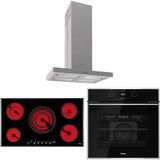 Teka Siyah Ankastre Set (Hlb 840 Ss Bk -Tr 951- Dh4 Isla) - Siyah - Inox