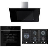 Teka Siyah Ankastre Set (Hlb 840 Ss -Gzc 95320- Dvt 98660 Tbs Bk)