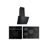 Teka Siyah Ankastre Set ( TVT 60 Davlumbaz - GBC 75030 Ocak- HLB 840 SS Fırın)