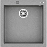 Teka Square 50*40 Tek Göz Granit Evye Gri (115230006)