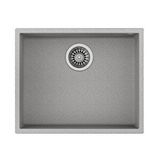 Teka Square 50x40 Tezgah Alti Granit Evye Stone Grey Gri