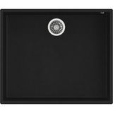 Teka Square Tezgah Altı Granit Evye Siyah 76X44