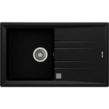 Teka Stone 50 B-Tg Metalic Black Granit Evye - Siyah