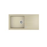 Teka Stone 60 L-Tg Tek Gözlü Tezgah Üstü Topasbeige Granit Evye 115330004