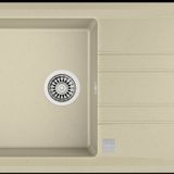 Teka Stone 60 L-TG Topasbeige Granit Renkli Eviye