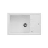 Teka Stone 60 Stg Beyaz Granit Evye Sağ Sol Kullanılabilir