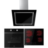 Teka TBC 64010 - HLB 8400 - DLV 68660 Siyah 3'lü Ankastre Set