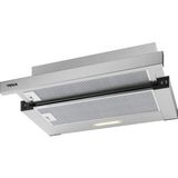 Teka TL 6210 IX İnox Sürgülü Aspiratör 400 m³/h Maksimum Emiş Gücü ve 60 cm- 113080004 Genişlik