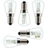 Teka Uyumlu Ankastre Davlumbaz Buzdolabı Fırın 15 Watt Mini Halojen Ampül 5 Adet - Adet-Set