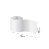 Tekamo Termal Adisyon Yazıcı Kağıdı Rulosu 80x30 Adisyon Yazıcı Kağıdı (10LU)