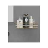 TEKATEL Gold Altın Kaplama Yapışkanlı Banyo Rafı Duş Şampuanlık Duvar Düzenleyici Organizer