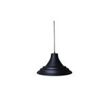 TEKAY AYDINLATMA Retro Rustik Metal Tekli Sarkıt Avize Cafe ofis ev pastane iç rengi gold 37 ÇAP siyah 37 x 21