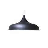 TEKAY AYDINLATMA Retro Rustik Metal Tekli Sarkıt Avize Cafe ofis ev pastane iç rengi gold 46 ÇAP SİYAH 45 x 25