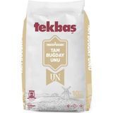 Tekbaş Un Tam Buğday Unu 10 kg Yüksek Lifli ve Besleyici İçeriklerle Sağlıklı Seçim