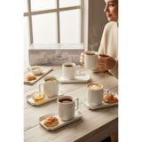 Tekbir NESKAFE 6 LI 220 ML DİKDÖRTGEN FİNCAN TAKIMI