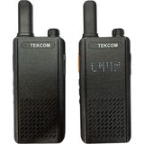 Tekcom EL12 Pmr El Telsizi İkili Set - Siyah