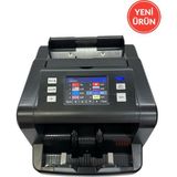 Tekcom P80 Usd-Tl-Euro Para Sayma Makinesi - Siyah