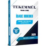 Tekemmül Idare Hukuku Soru Bankası