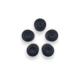 Tekerlek Jant Bijon Kapağı 5 Adet 1K0601173 Vw Scirocco ile Uyumlu 2009-2014 - (ClearEyelets)Black-RadiantOrchid - 13 inç